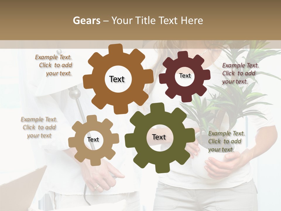 Romance Young Female PowerPoint Template