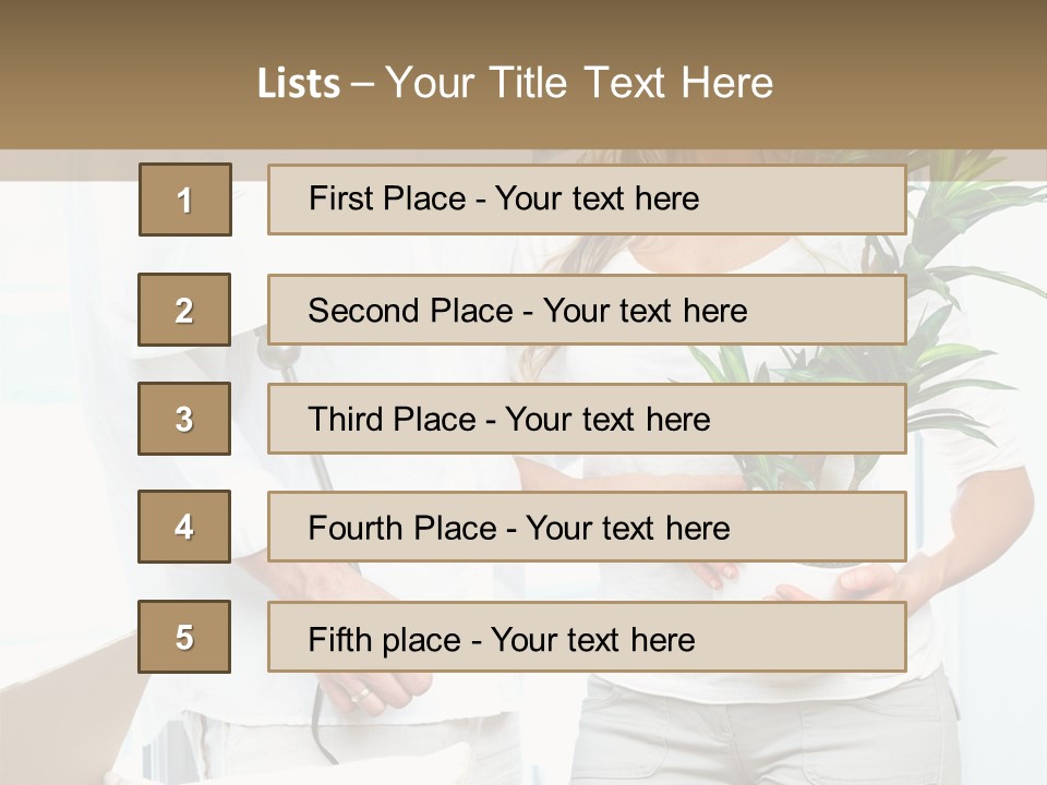 Romance Young Female PowerPoint Template
