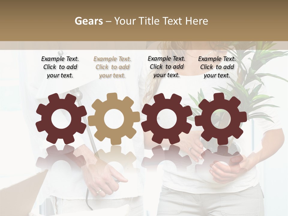 Romance Young Female PowerPoint Template