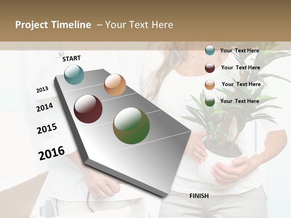 Romance Young Female PowerPoint Template
