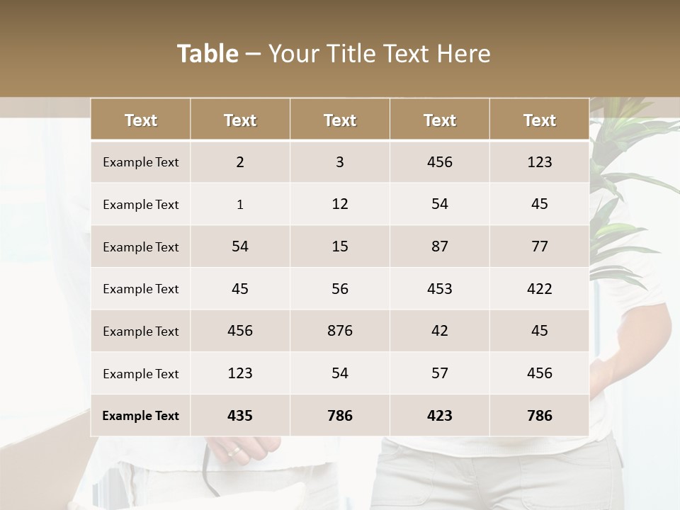 Romance Young Female PowerPoint Template