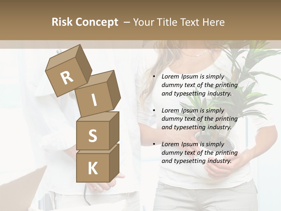 Romance Young Female PowerPoint Template