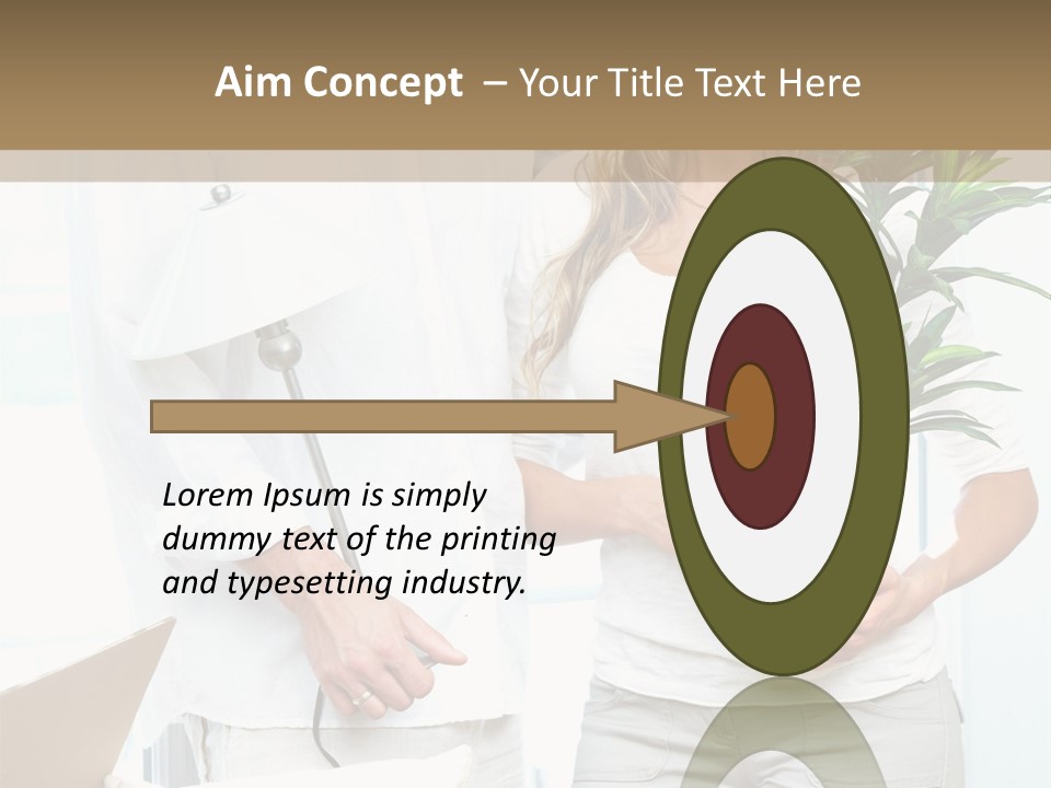 Romance Young Female PowerPoint Template