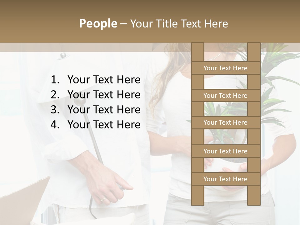 Romance Young Female PowerPoint Template