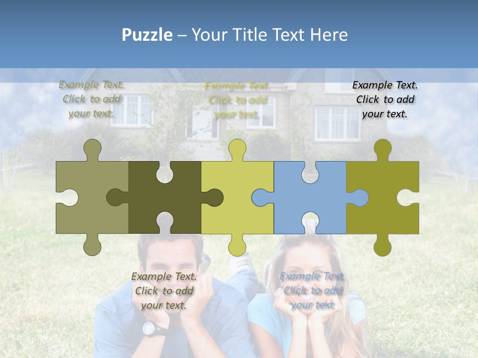 Meadow Together Relationship PowerPoint Template