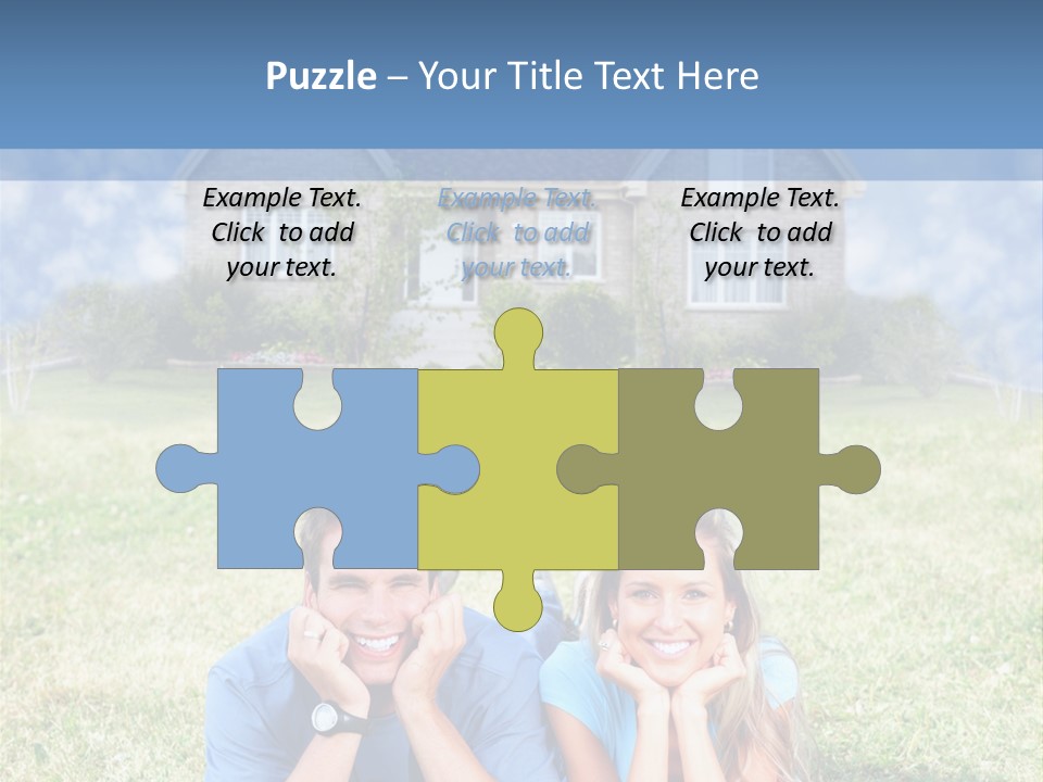 Meadow Together Relationship PowerPoint Template