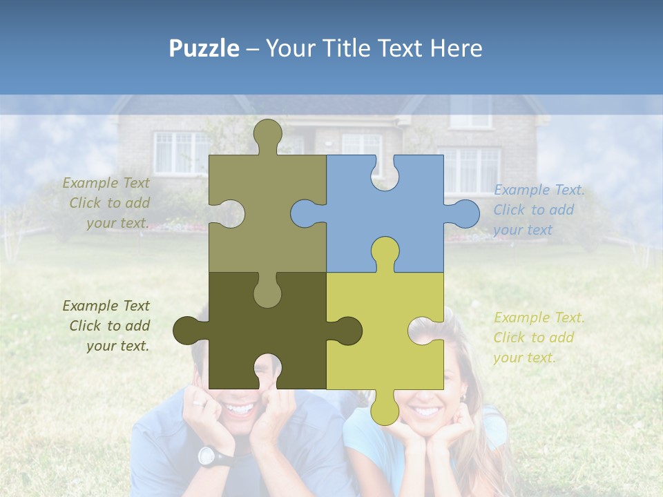 Meadow Together Relationship PowerPoint Template