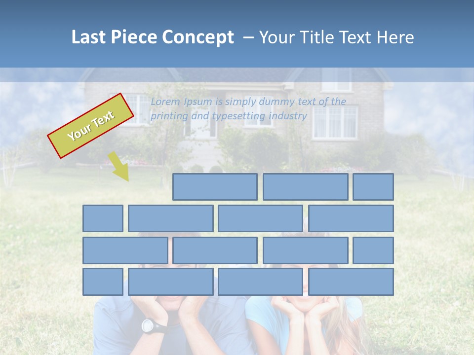 Meadow Together Relationship PowerPoint Template