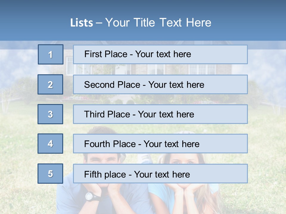 Meadow Together Relationship PowerPoint Template