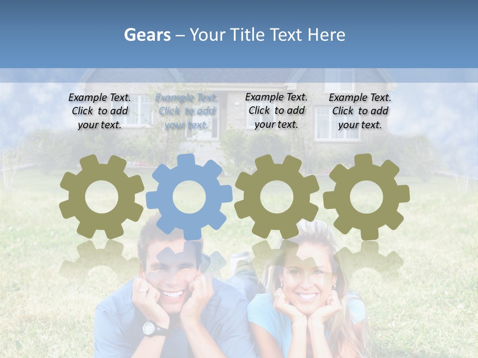 Meadow Together Relationship PowerPoint Template