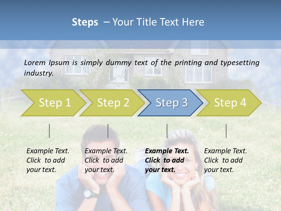 Meadow Together Relationship PowerPoint Template