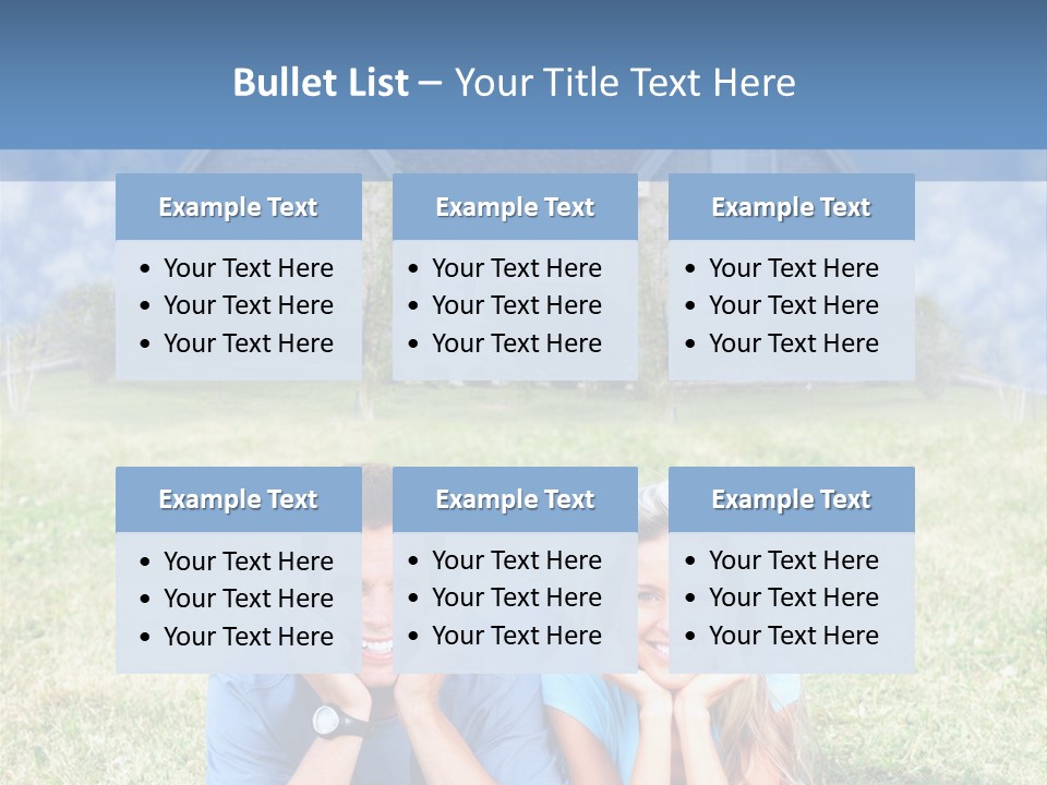 Meadow Together Relationship PowerPoint Template