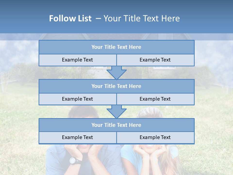 Meadow Together Relationship PowerPoint Template