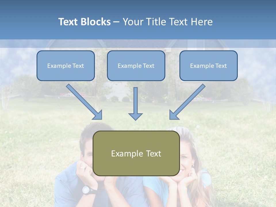 Meadow Together Relationship PowerPoint Template