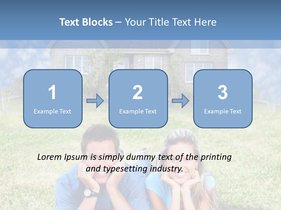 Meadow Together Relationship PowerPoint Template