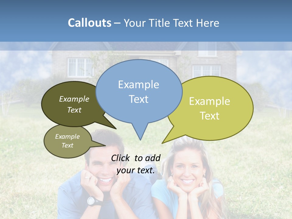 Meadow Together Relationship PowerPoint Template