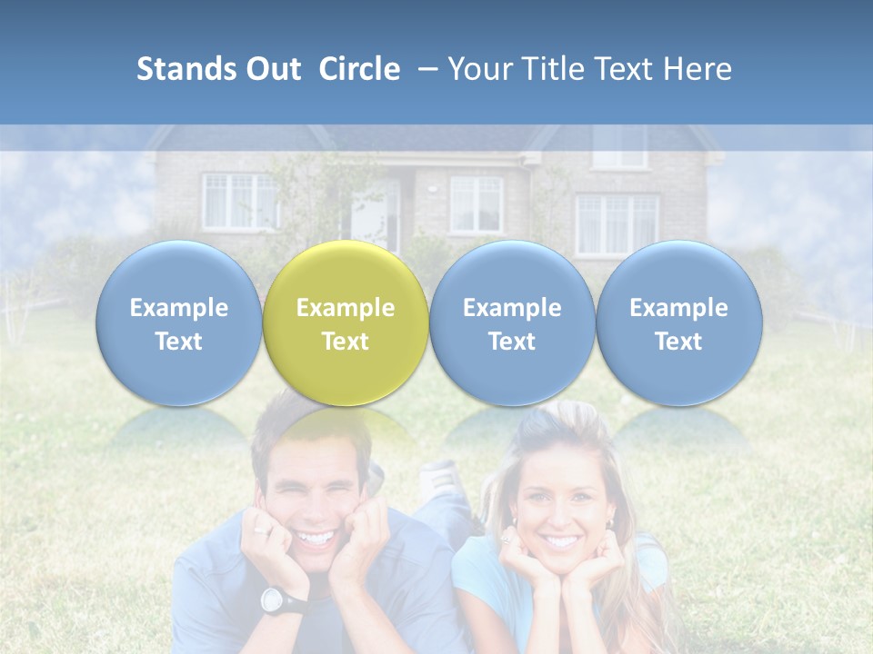 Meadow Together Relationship PowerPoint Template