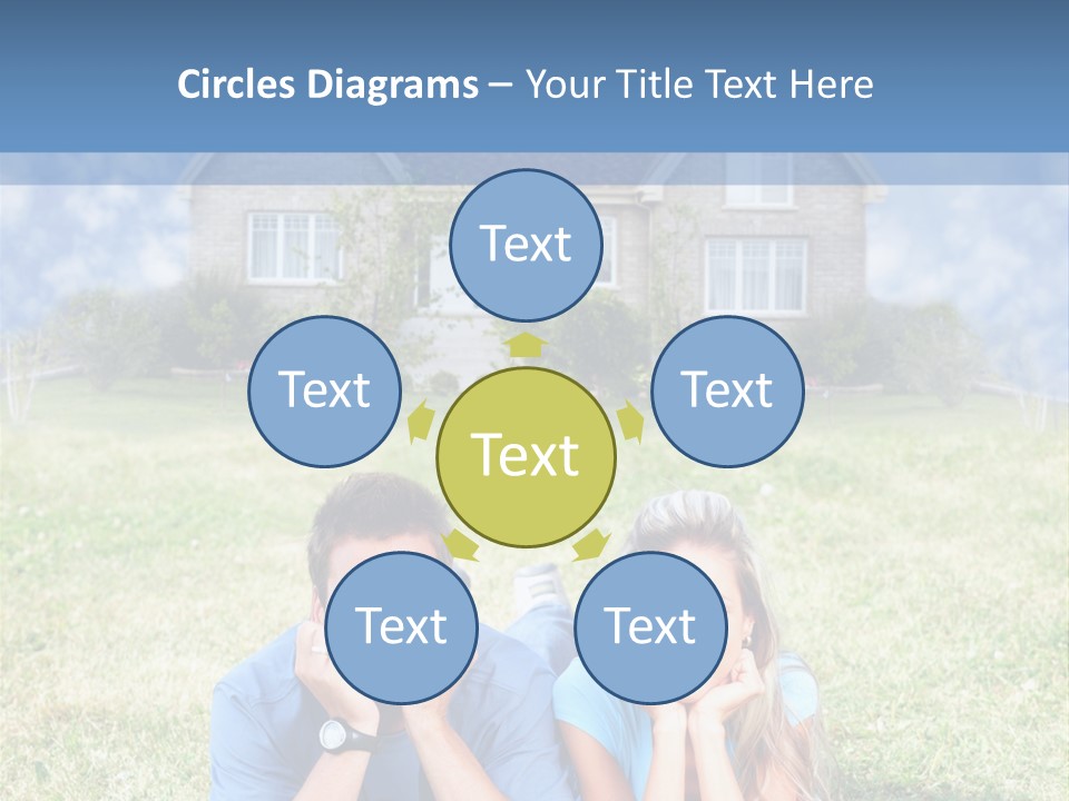 Meadow Together Relationship PowerPoint Template