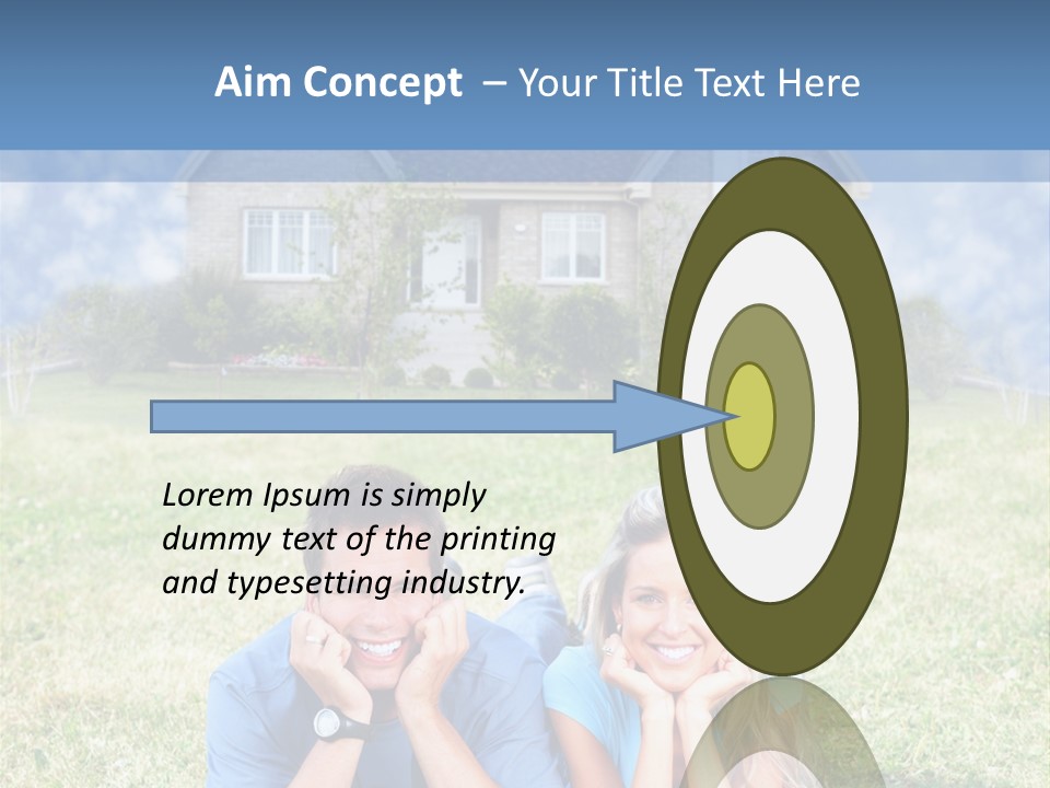 Meadow Together Relationship PowerPoint Template