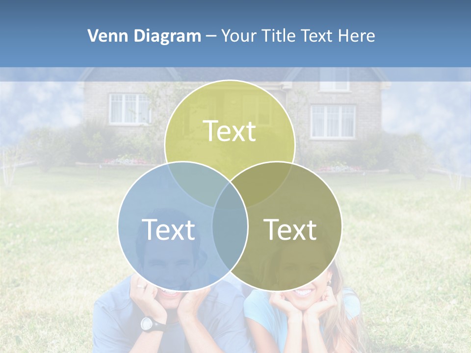 Meadow Together Relationship PowerPoint Template