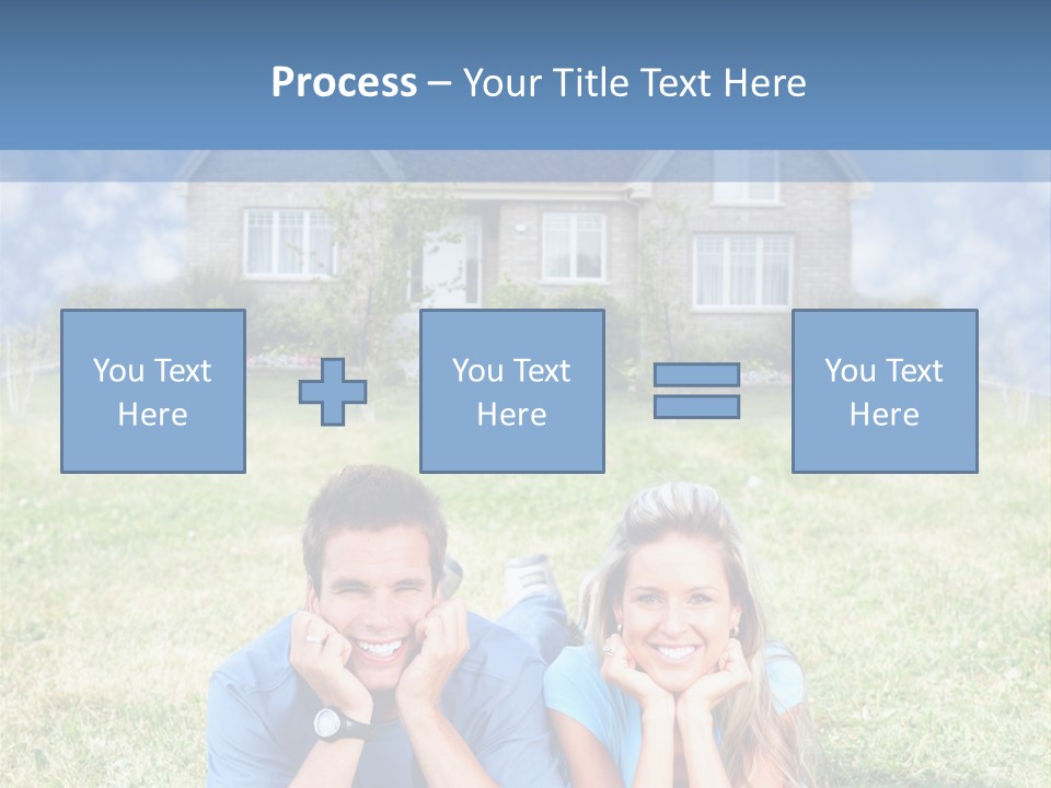 Meadow Together Relationship PowerPoint Template