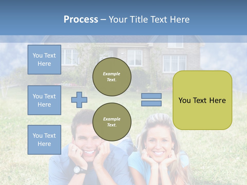 Meadow Together Relationship PowerPoint Template