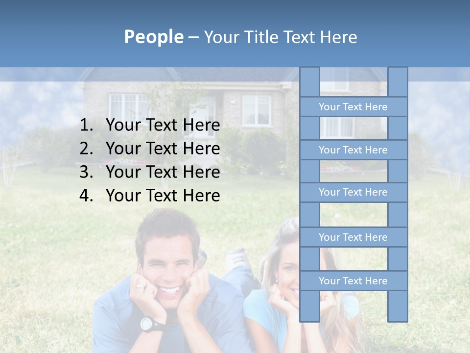 Meadow Together Relationship PowerPoint Template
