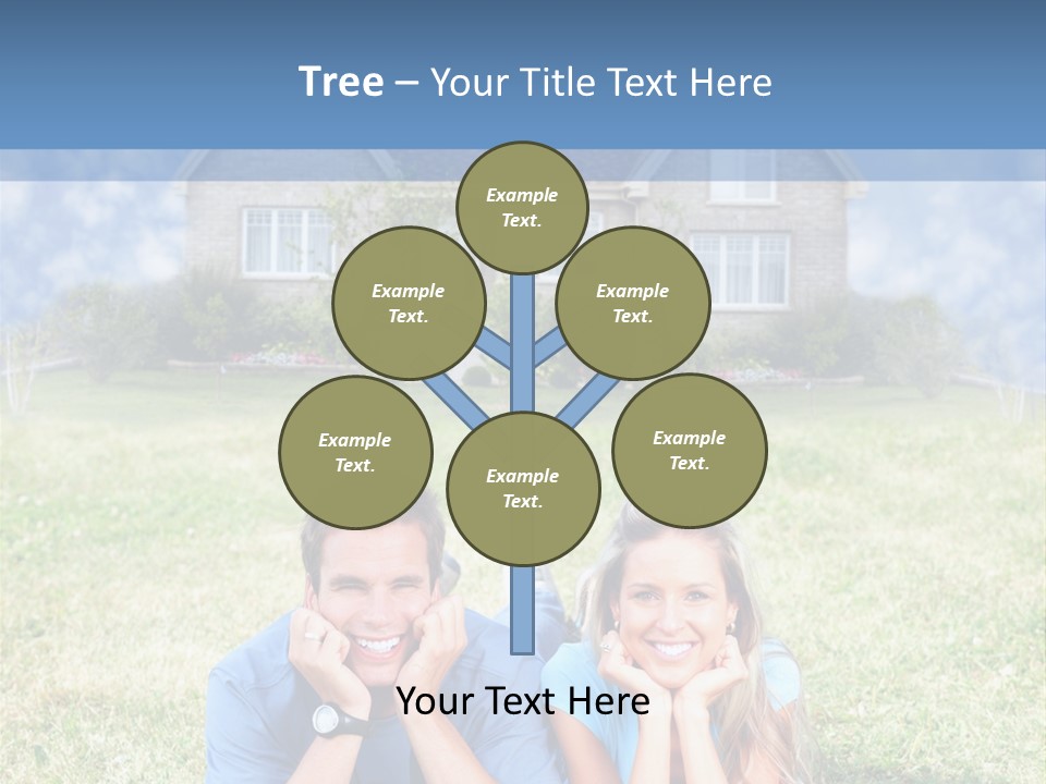 Meadow Together Relationship PowerPoint Template