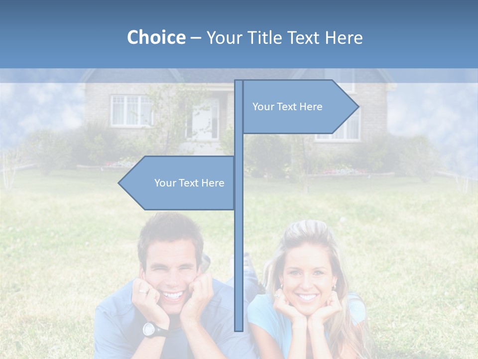 Meadow Together Relationship PowerPoint Template