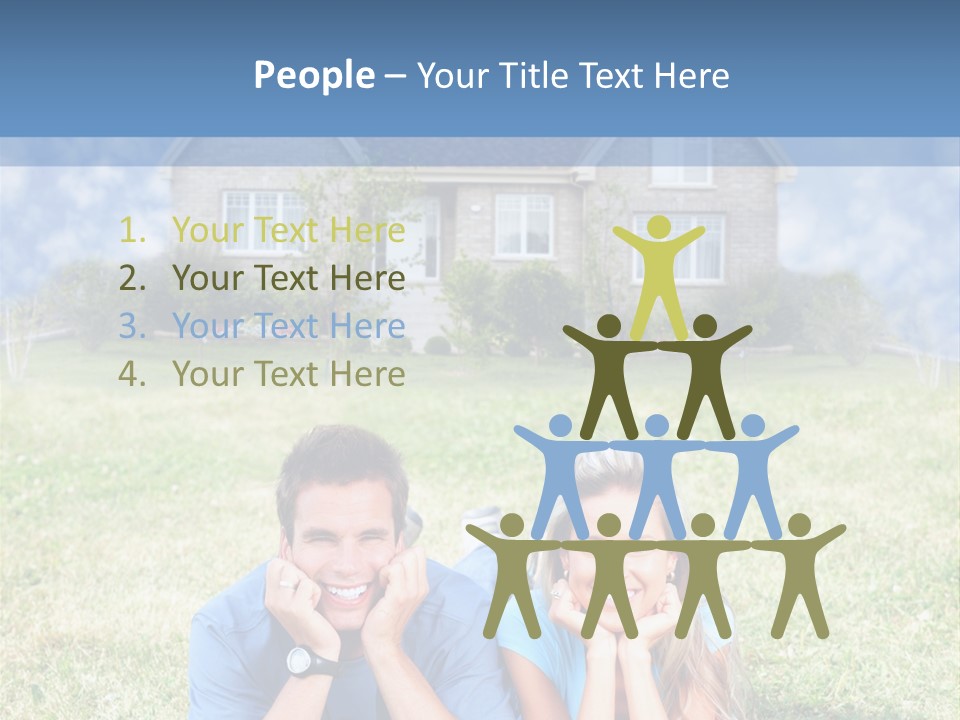 Meadow Together Relationship PowerPoint Template