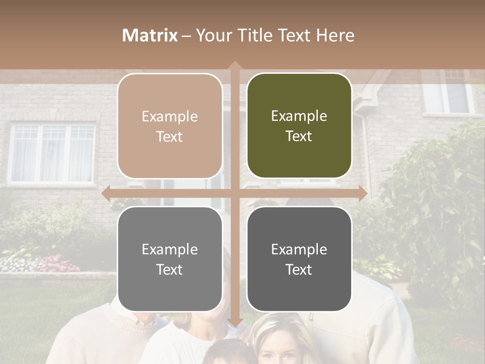 Life Housing Happy PowerPoint Template