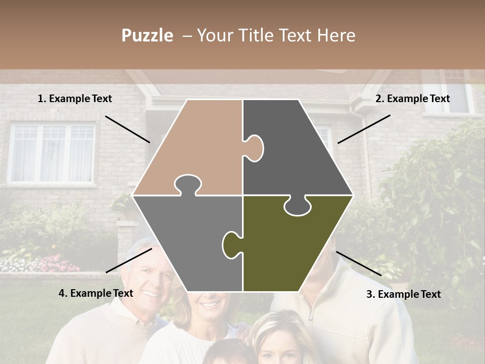 Life Housing Happy PowerPoint Template