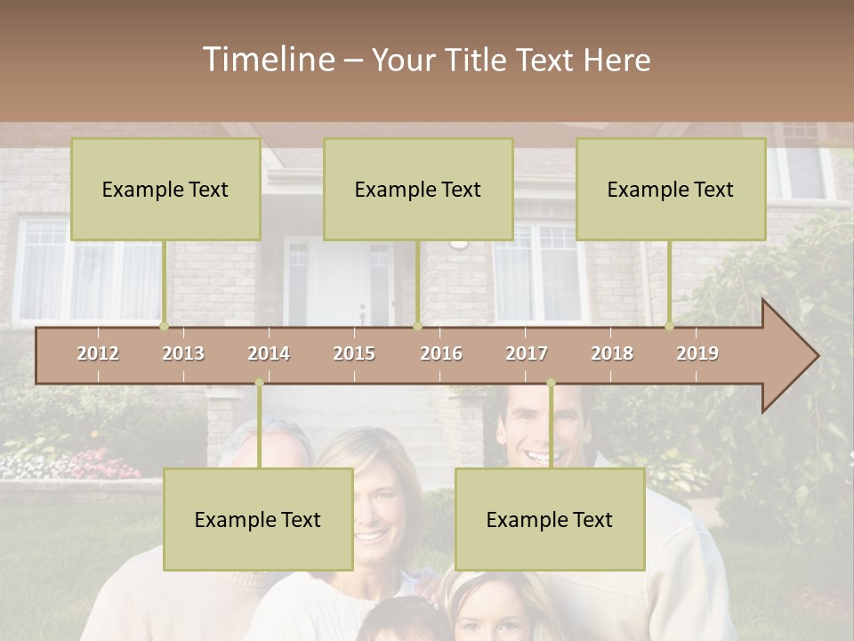 Life Housing Happy PowerPoint Template