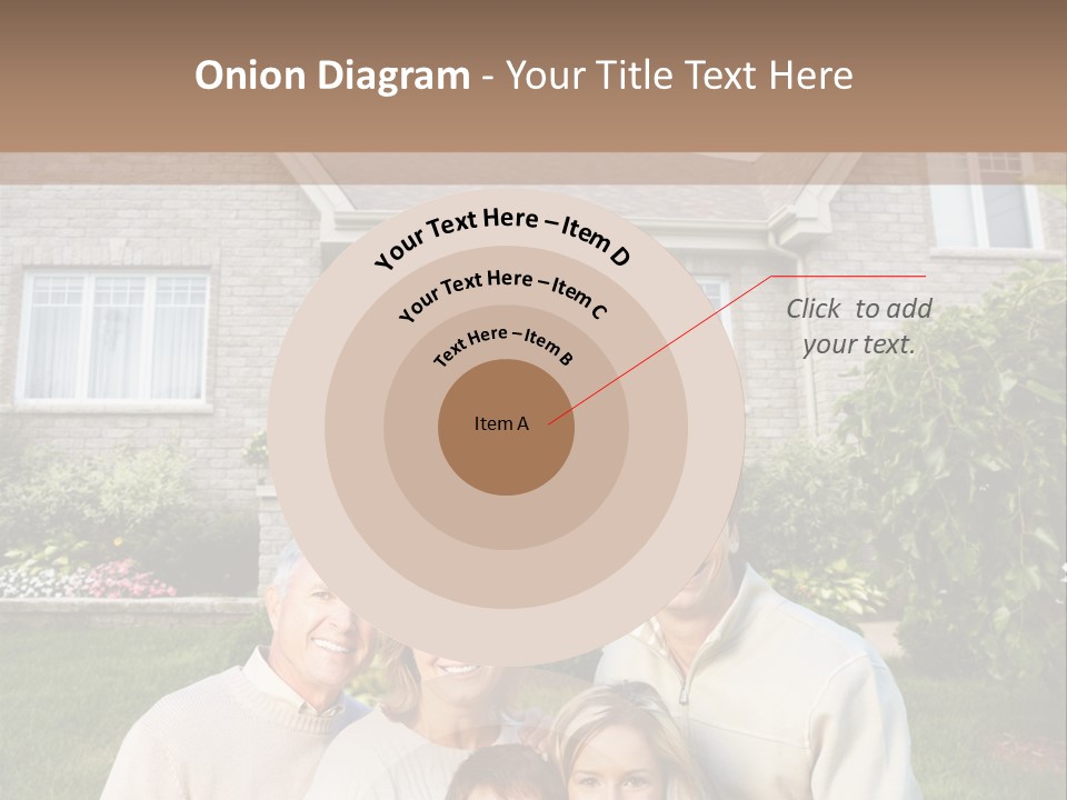 Life Housing Happy PowerPoint Template