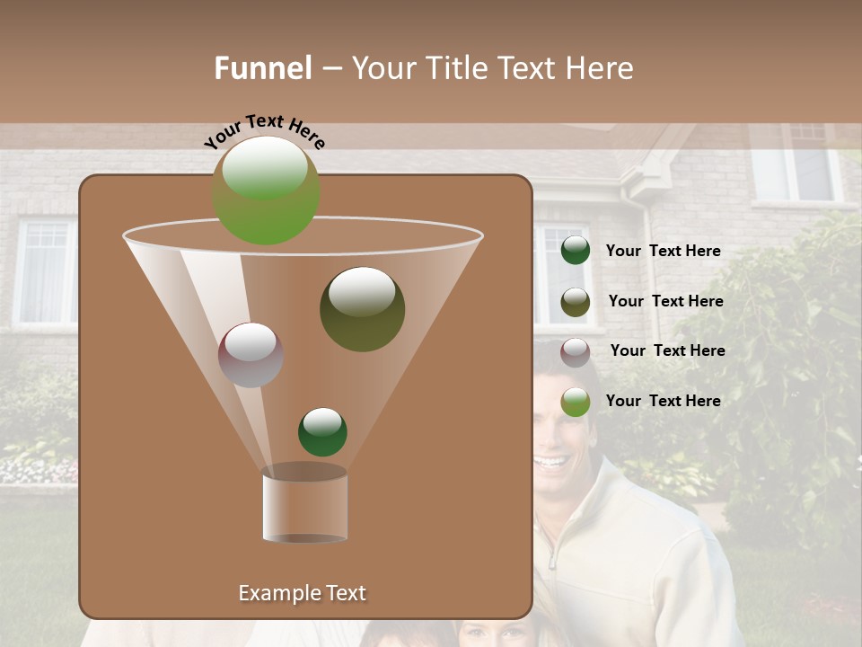 Life Housing Happy PowerPoint Template