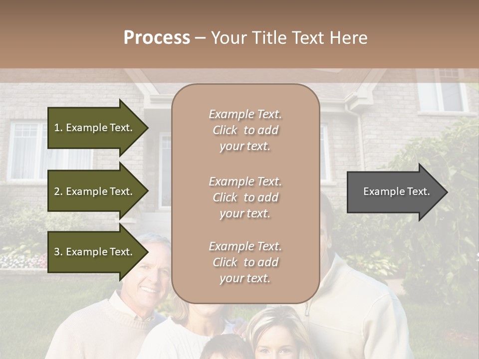 Life Housing Happy PowerPoint Template