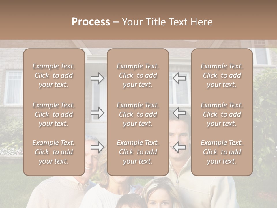 Life Housing Happy PowerPoint Template