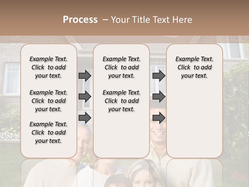Life Housing Happy PowerPoint Template