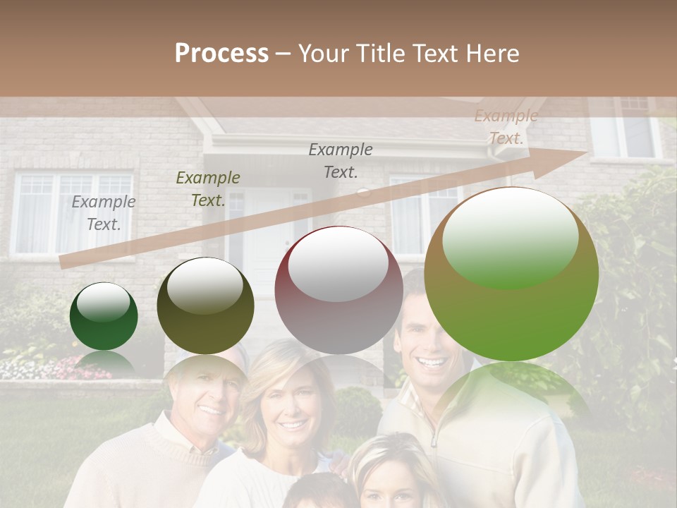 Life Housing Happy PowerPoint Template