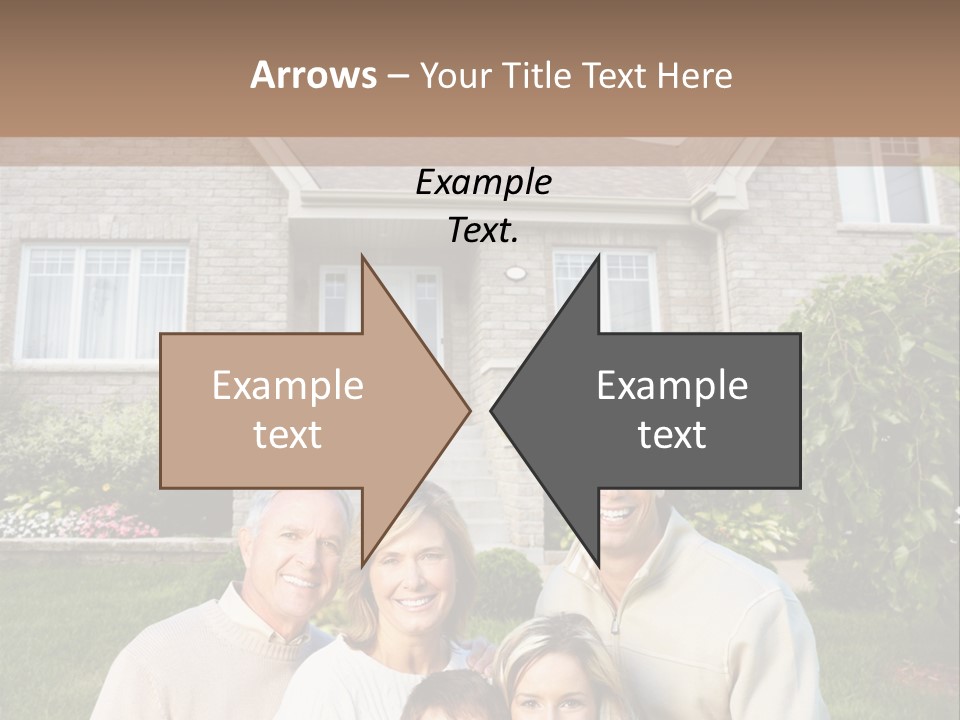 Life Housing Happy PowerPoint Template