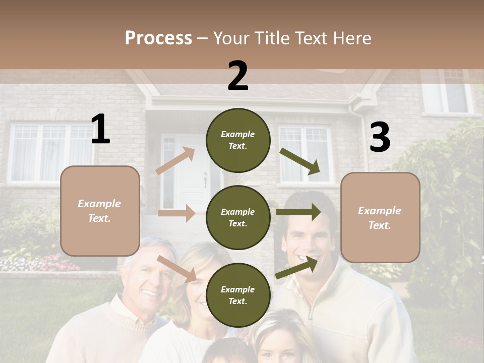 Life Housing Happy PowerPoint Template