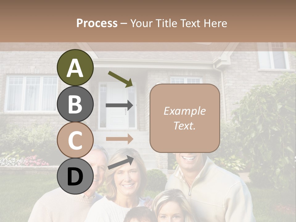 Life Housing Happy PowerPoint Template
