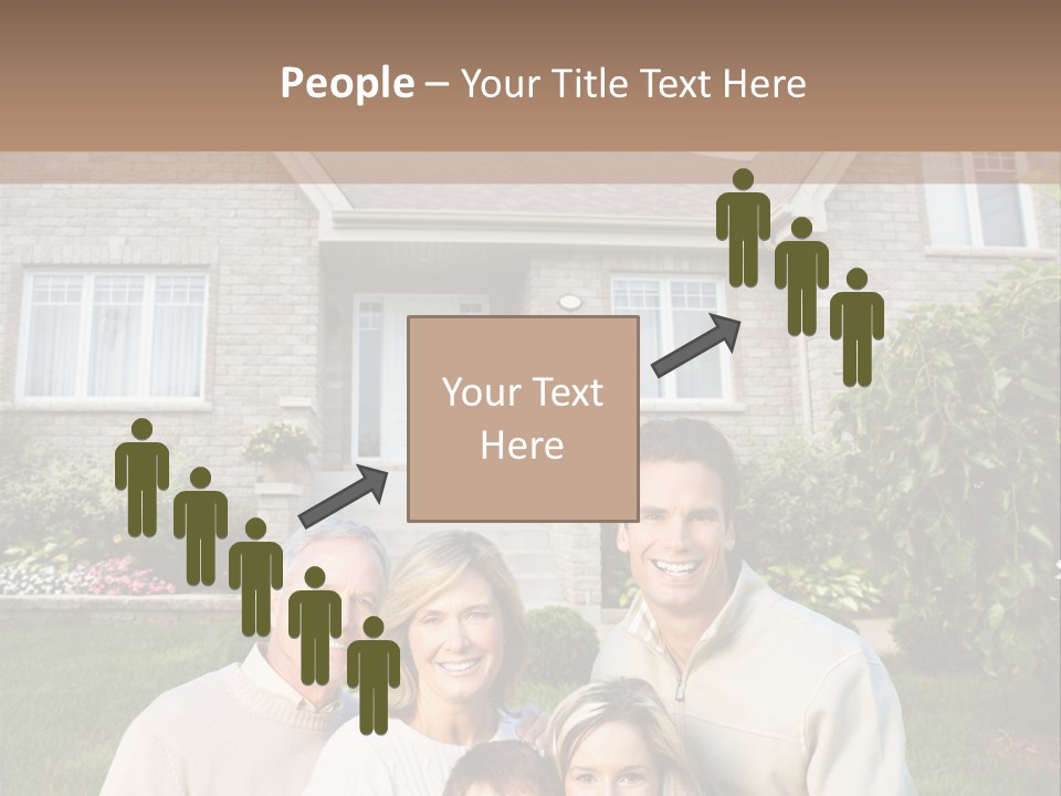 Life Housing Happy PowerPoint Template