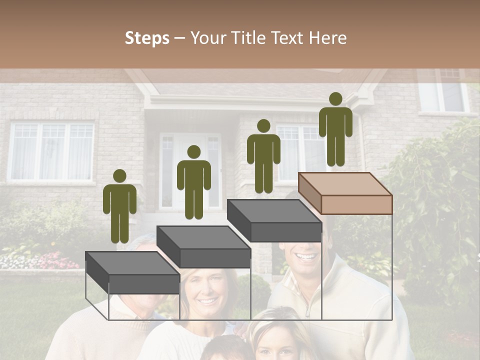Life Housing Happy PowerPoint Template
