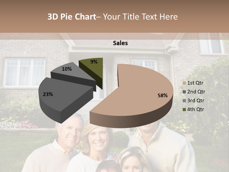 Life Housing Happy PowerPoint Template