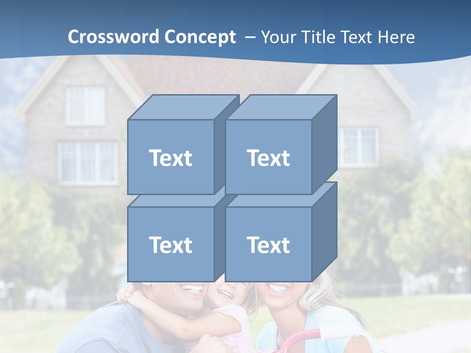 Home Kid Person PowerPoint Template
