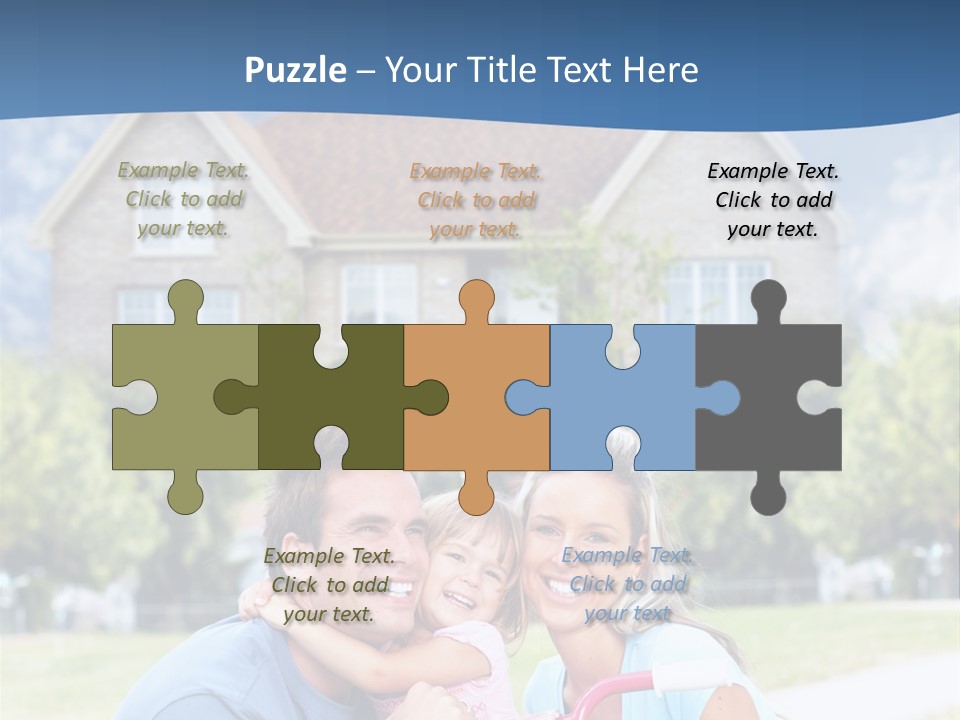 Home Kid Person PowerPoint Template