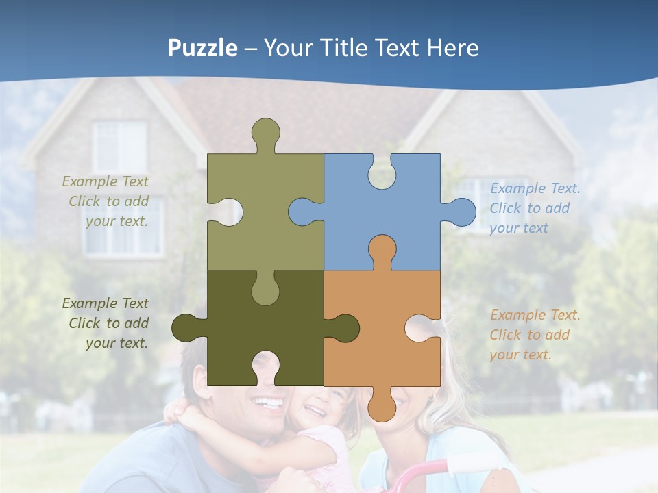 Home Kid Person PowerPoint Template