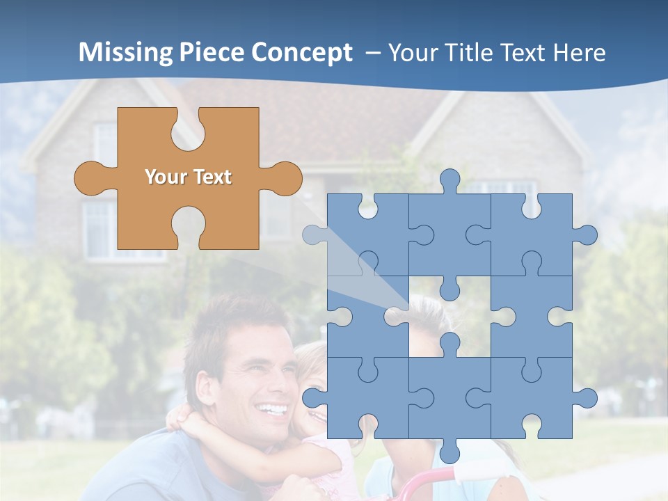 Home Kid Person PowerPoint Template