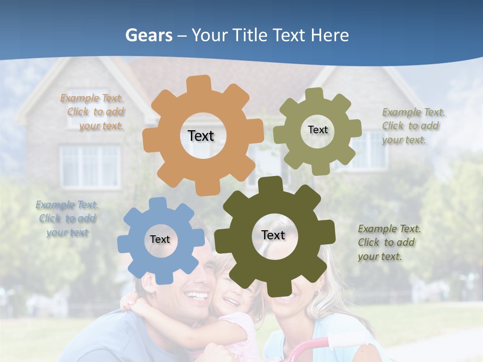 Home Kid Person PowerPoint Template